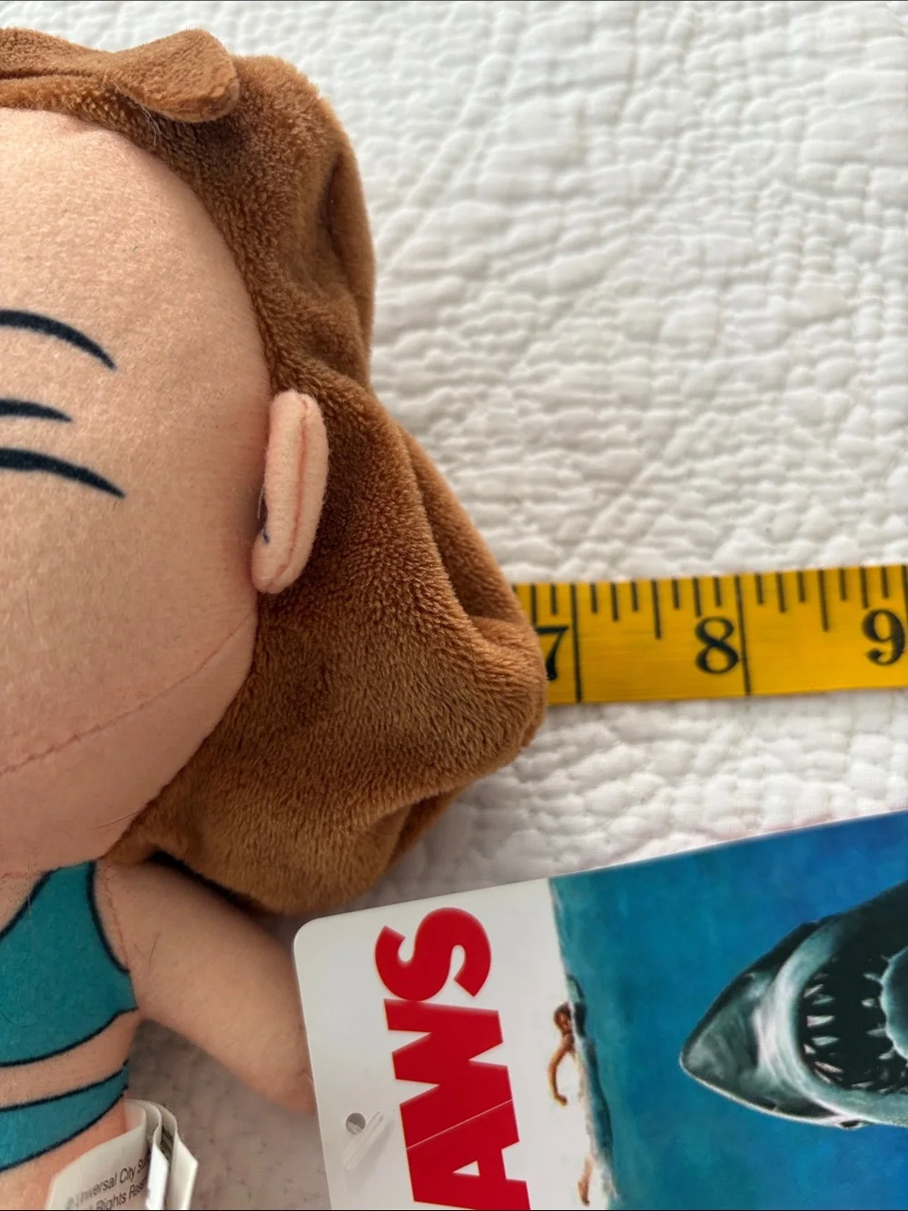 NWT Chrissie Watkins from Jaws 7 inch plush doll.Manufactured by the Toy Factory